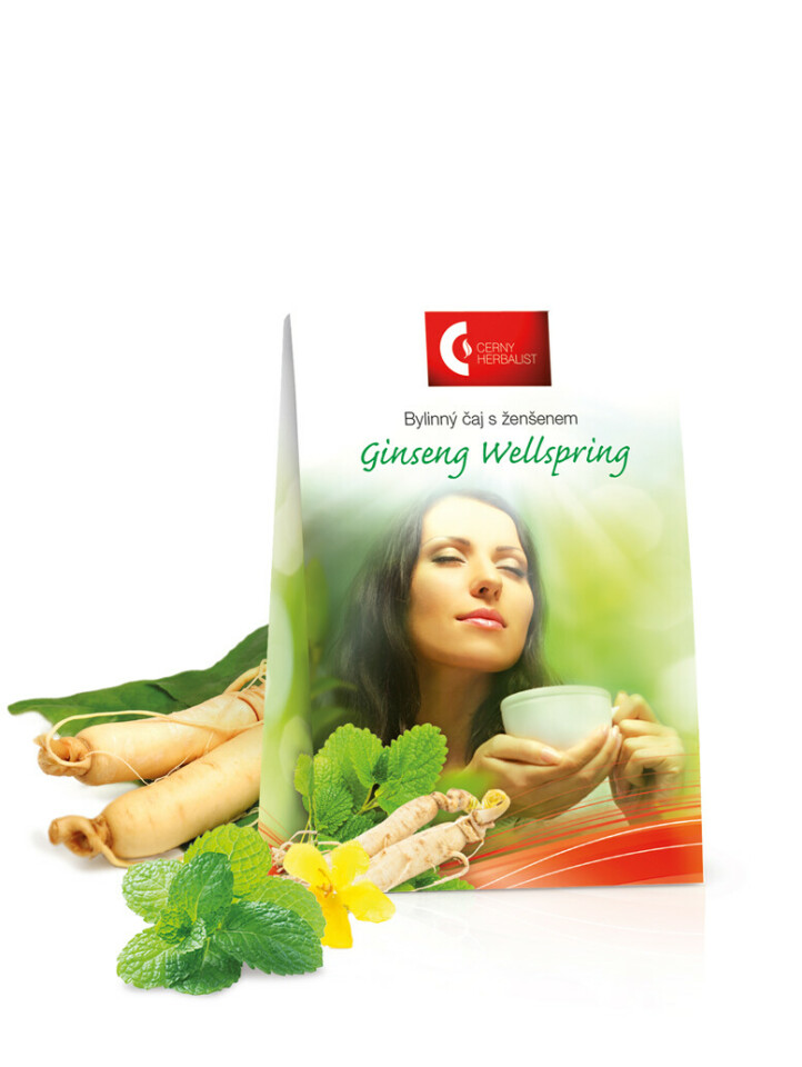 Ginseng Wellspring – Bylinný čaj so ženšenom