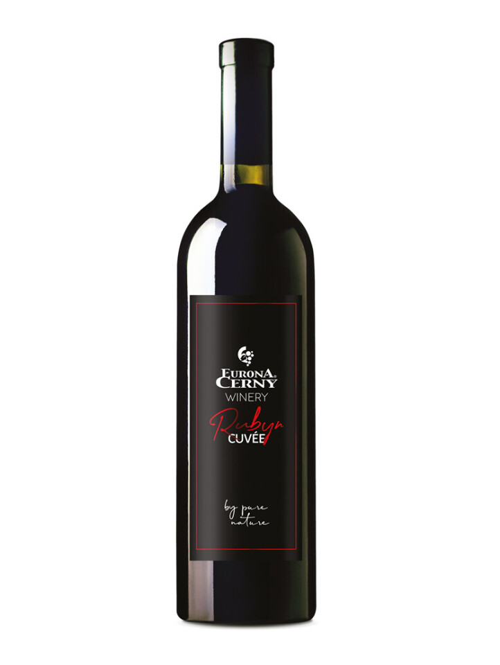 EURONA BY CERNY WINERY RUBYN CUVÉE – Moravské zemské víno, suché