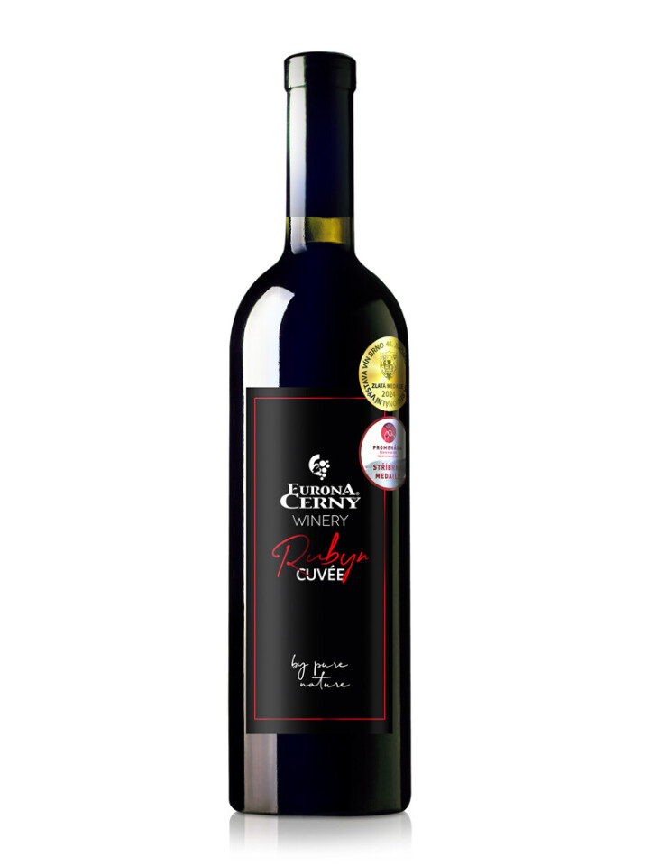 EURONA BY CERNY WINERY RUBYN CUVÉE – Moravské zemské víno, suché