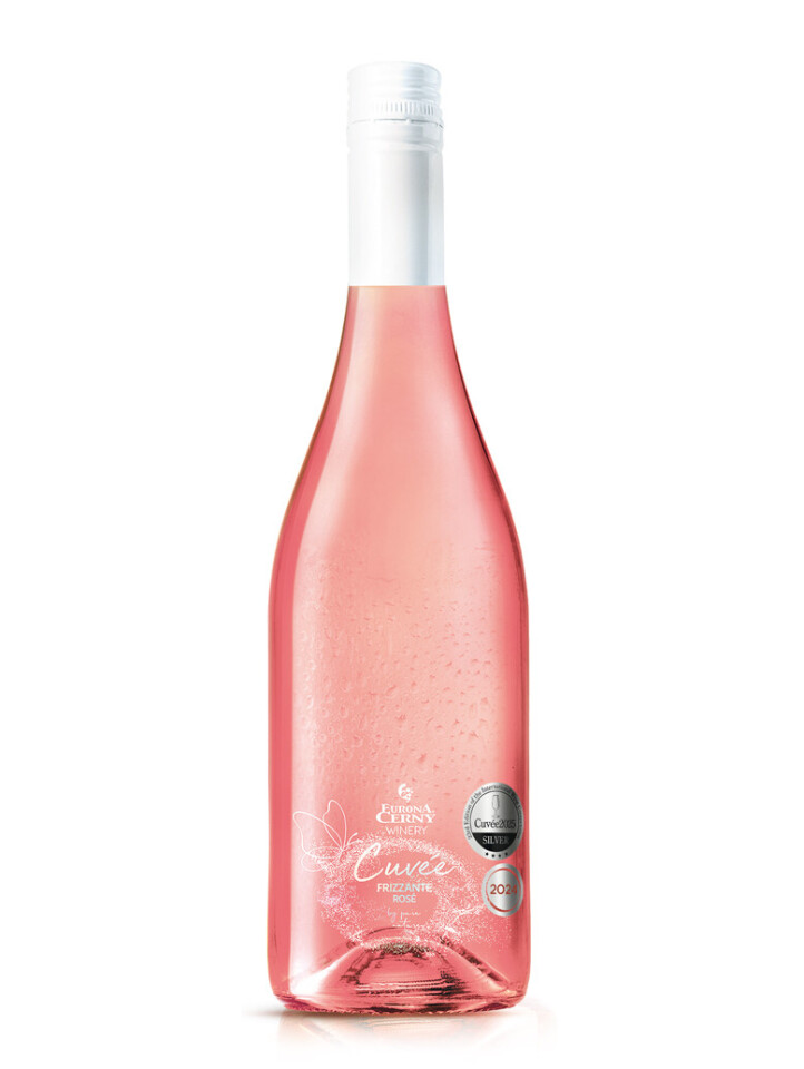 CUVÉE FRIZZANTE ROSÉ – Perlivé víno dosycené přírodním oxidem uhličitým, polosuché
