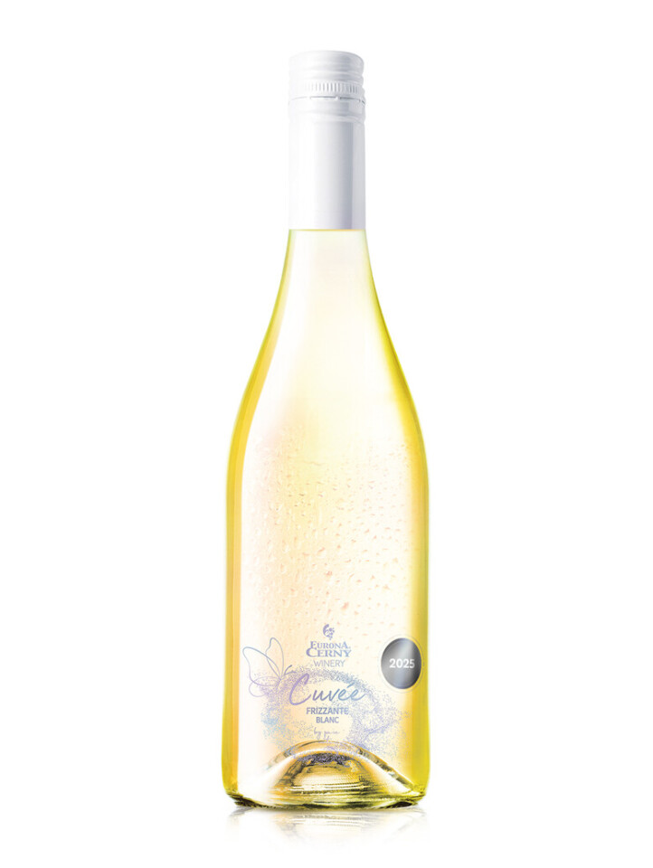 CUVÉE FRIZZANTE BLANC – Perlivé víno dosycené přírodním CO₂