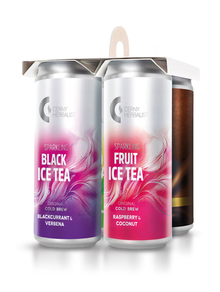 Ledová káva & mix perlivých ledových čajů CAN 4pack