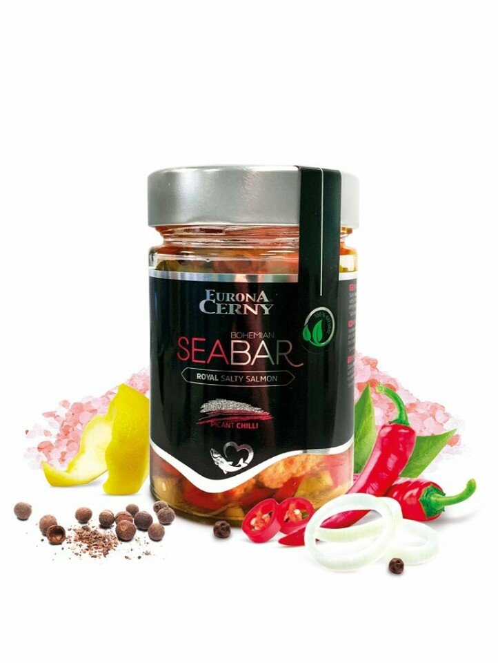 Slaneček z lososa s chilli